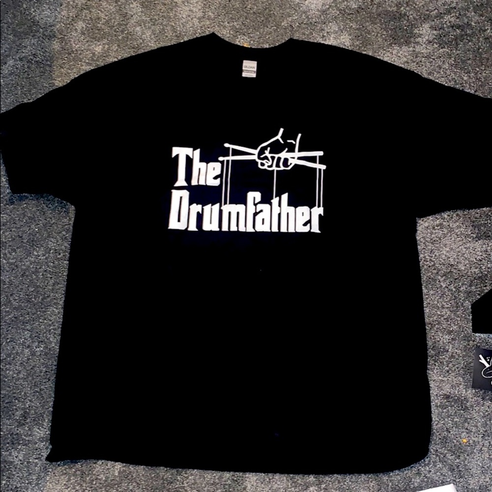 🎉 HOST PICK 🎉 The Drumfather T - Shirt 2XL